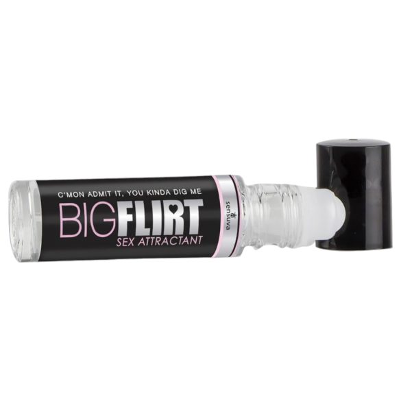 Sensuva Bigflirt - parfum cu feromoni unisex cu bilă (10ml)