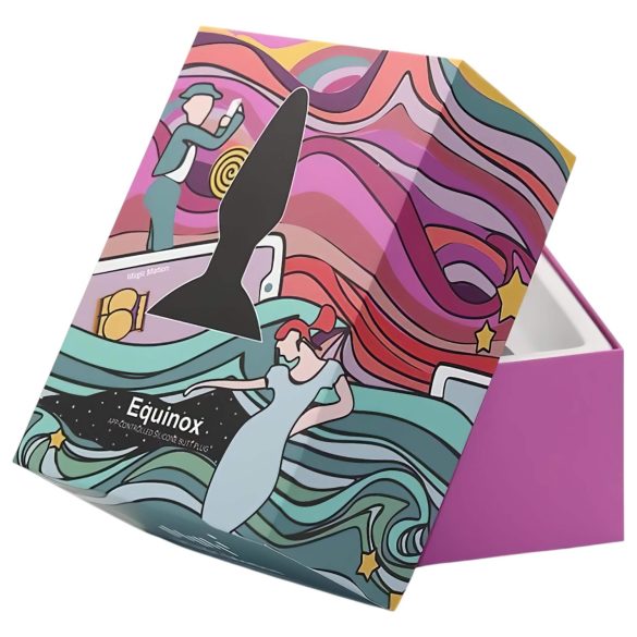 Magic Motion Equinox - vibrator anal inteligent, reîncărcabil (negru)