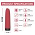 Magic Motion Awaken - mini vibrator inteligent, reîncărcabil (roșu)