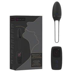   B SWISH Premium - ou vibrator reîncărcabil cu telecomandă (negru)