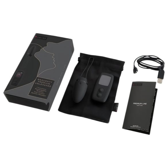 B SWISH Premium - ou vibrator wireless reincarcabil - negru