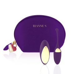   Rianne Essentials Pulsy - ou vibrator radio cu acumulator (mov)