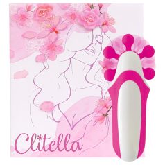   FEELZTOYS Clitella - vibrator rotativ și oral, reîncărcabil (roz)