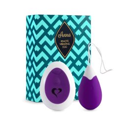 FEELZTOYS Anna - ou vibrator cu radio, reîncărcabil (mov)