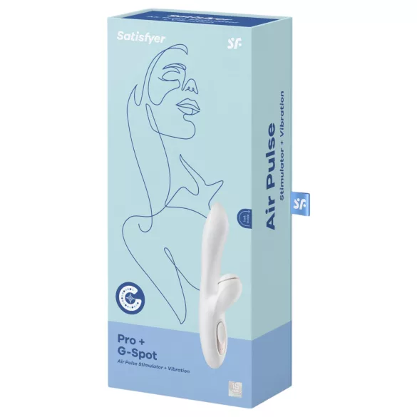 Satisfyer Pro+ G-spot - vibrator pentru punctul G și stimulare clitoridiană