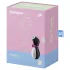 Satisfyer Penguin - stimulator clitoral reîncărcabil, impermeabil - negru-alb