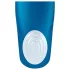 Satisfyer Double Whale - vibrator pentru cuplu cu 2 motoare - albastru