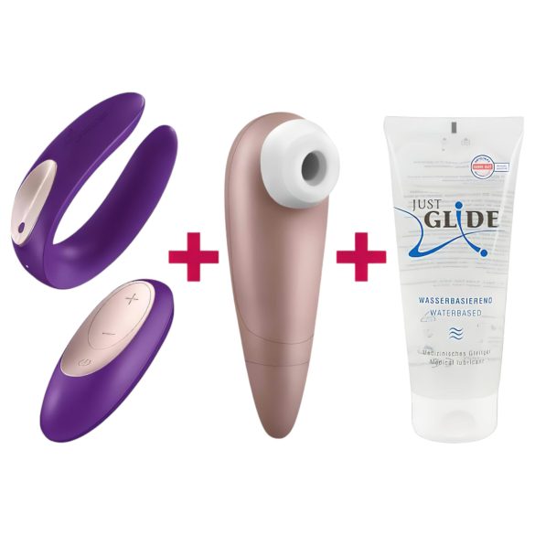 Satisfyer - set vibratoare pentru cupluri - 3 piese