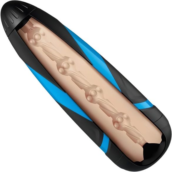 Satisfyer Men One - masturbator cu sucțiune - silicon albastru-negru