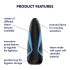 Satisfyer Men One - masturbator cu sucțiune - silicon albastru-negru