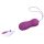FEELZTOYS Foxy - Ou Vibrant Rezistent la Apă (mov)