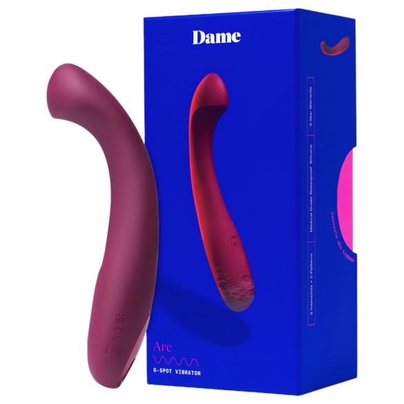 Dame Arc - vibrator punctul G reîncărcabil - roz