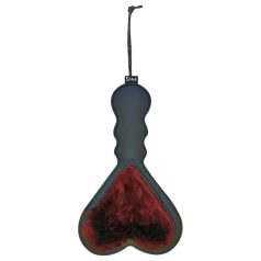 S&M - Paletă mică în formă de inimă (roșu-negru)