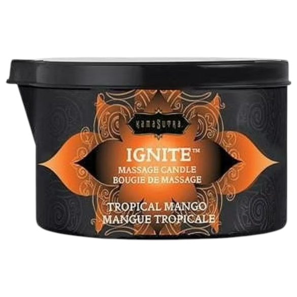 Kama Sutra - lumânare pentru masaj vegană - mango dulce 170g
