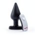 Screaming Plug XL - vibrator anal (negru)