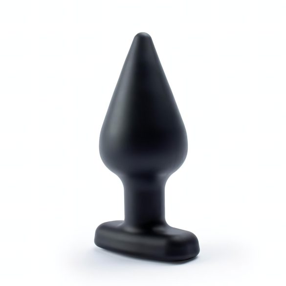 Screaming Plug XL - vibrator anal - mărime XL - silicon negru