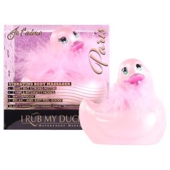   My Duckie Paris 2.0 - rațușcă roz vibrator impermeabil pentru clitoris