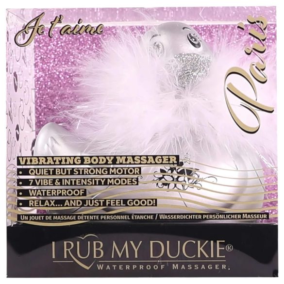 My Duckie Paris 2.0 - vibrator clitoridian - argintiu
