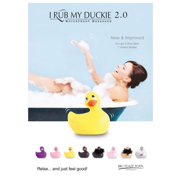 My Duckie Paris 2.0 - vibrator clitoridian - argintiu