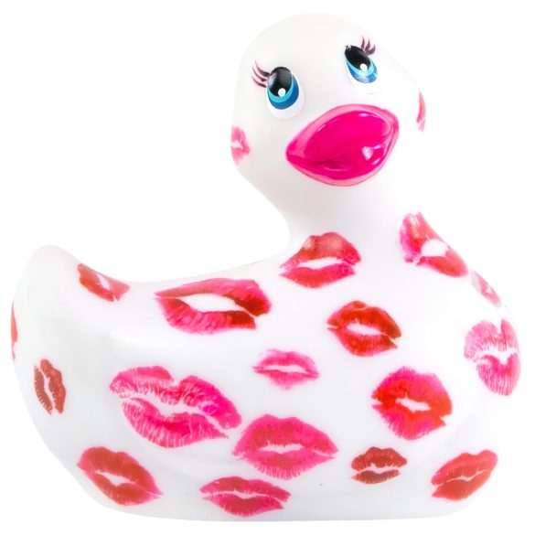 My Duckie Romance 2.0 - vibrator clitoridian rezistent la apă - alb-roz