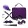RS Soiree Kinky Me Softly - Set BDSM legături - mov (7 piese)