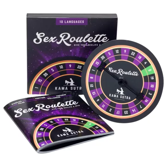 Sex Roulette Kama Sutra - joc de societate erotic (în 10 limbi)