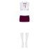 Obsessive Student – set costum de elevă (5 piese)
