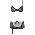 Obsessive - costum sexy menajeră - set 6 piese - L/XL