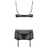 Obsessive - costum sexy menajeră - set 6 piese - L/XL