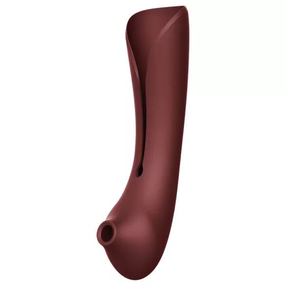 ZALO Queen - vibrator pentru punctul G și clitoris cu unde de aer - roșu