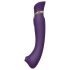ZALO Queen - Vibrator G-spot cu unde de aer și clitoris (mov)