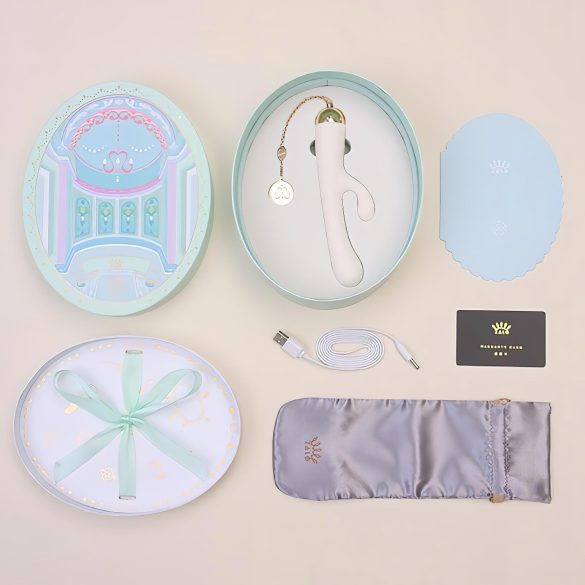 ZALO Ichigo Rabbit - vibrator inteligent de lux (alb)