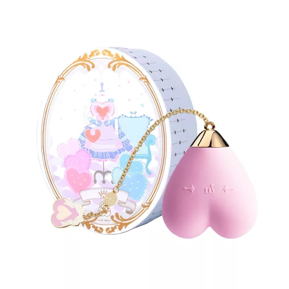 ZALO Baby Heart - vibrator clitoridian controlat prin aplicație (viola)