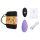 FEELZTOYS Chiloți - vibrator fără fir reîncărcabil pentru clitoris (mov)