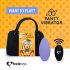 FEELZTOYS Chiloți - vibrator fără fir reîncărcabil pentru clitoris (mov)
