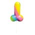 Acadea Curcubeu - Formă de Penis (85g) - Aromă de Fructe