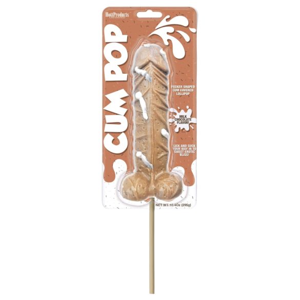 Lollipop Cock Pop Gigant Penis (295g) - ciocolată cu lapte