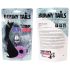 FEELZTOYS - Plug anal din metal cu coadă de iepuraș (argintiu-lila)