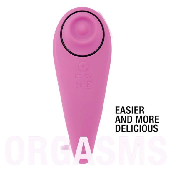 FEELZTOYS Femmegasm - vibrator clitoridian 2în1 reîncărcabil - roz