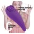 FEELZTOYS Femmegasm - Vibrator clitoridian 2în1 cu acumulator (mov)