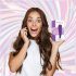 FEELZTOYS Femmegasm - Vibrator clitoridian 2în1 cu acumulator (mov)