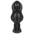 Nexus Revo - vibrator prostată rotativ cu inel - silicon negru