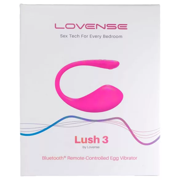 Lovense - Ou vibrator inteligent - control aplicație - silicon roz