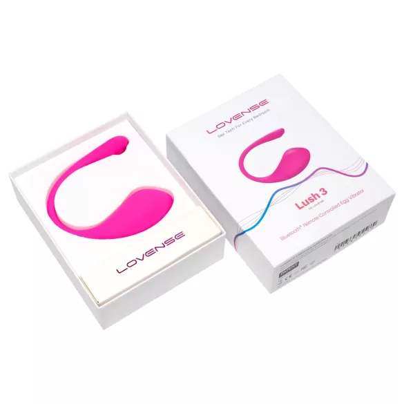 Lovense - Ou vibrator inteligent - control aplicație - silicon roz