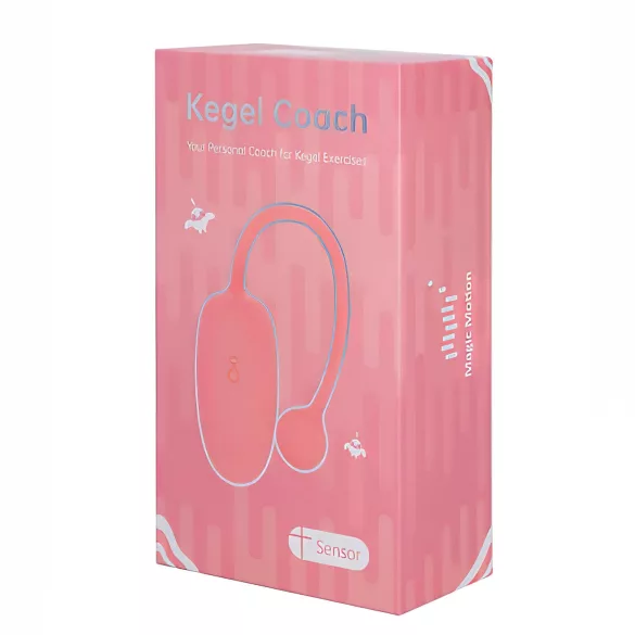 Magic Motion - Bile vaginale cu vibrații - exerciții Kegel - silicon roz