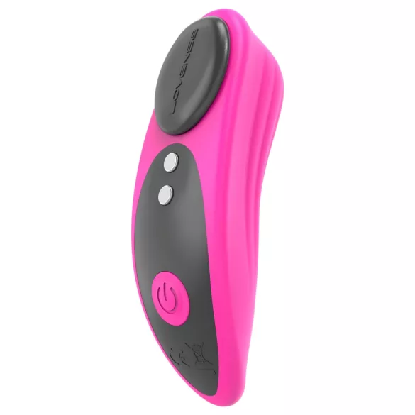 Lovense Ferri - vibrator clitoridian controlat prin aplicație (negru-roz)