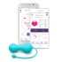 LOVELIFE BY OHMIBOD - KRUSH - bilă kegel inteligentă, reîncărcabilă (turcoaz)