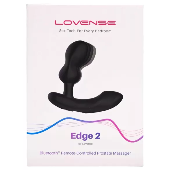 Lovense - vibrator prostate inteligent Edge 2 - negru