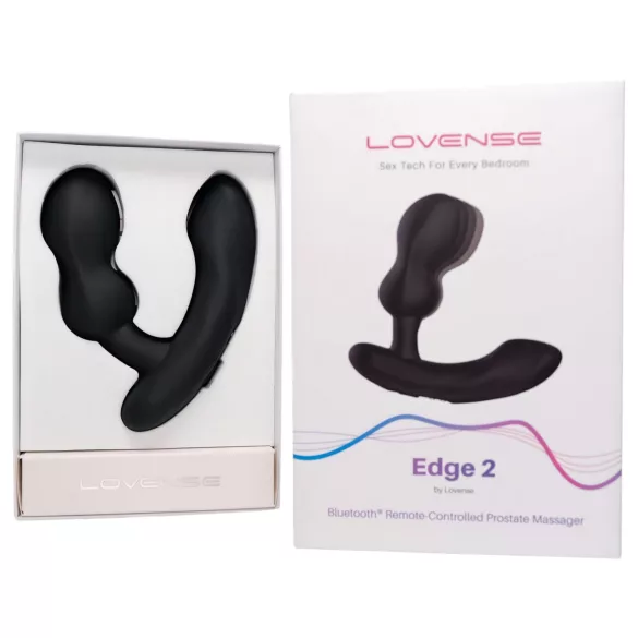 Lovense - vibrator prostate inteligent Edge 2 - negru