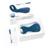 OHMIBOD Bluemotion Nex 3 - inel smart vibrațional pentru penis (albastru)